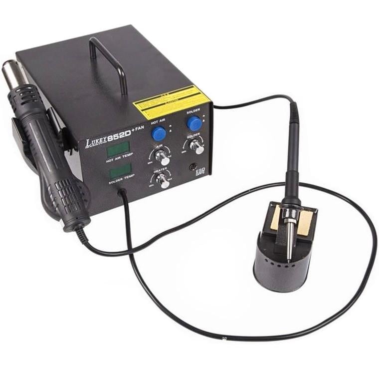 Паяльная станция термовоздушная Lukey 852D+FAN Черный Паяльная станция термовоздушная Lukey 852D+FAN Черный