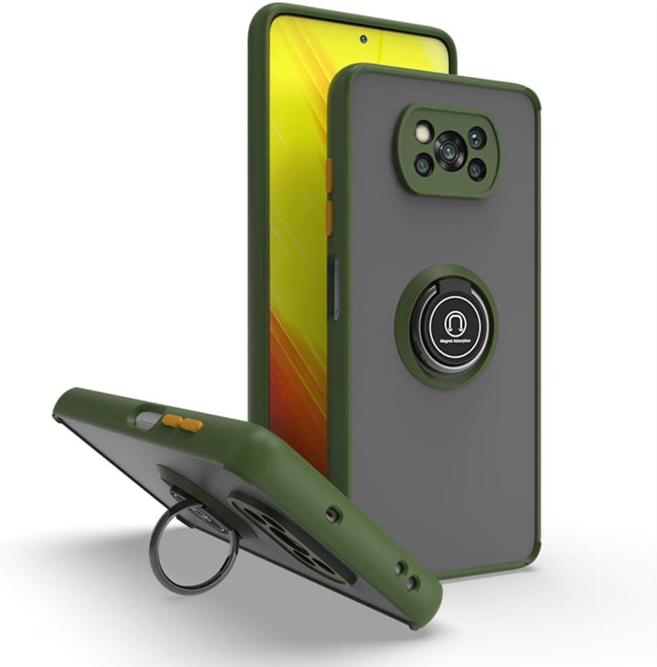 Защитный чехол MatteLuxe Xiaomi Poco X3 (с кольцом) Khaki (34240-17)