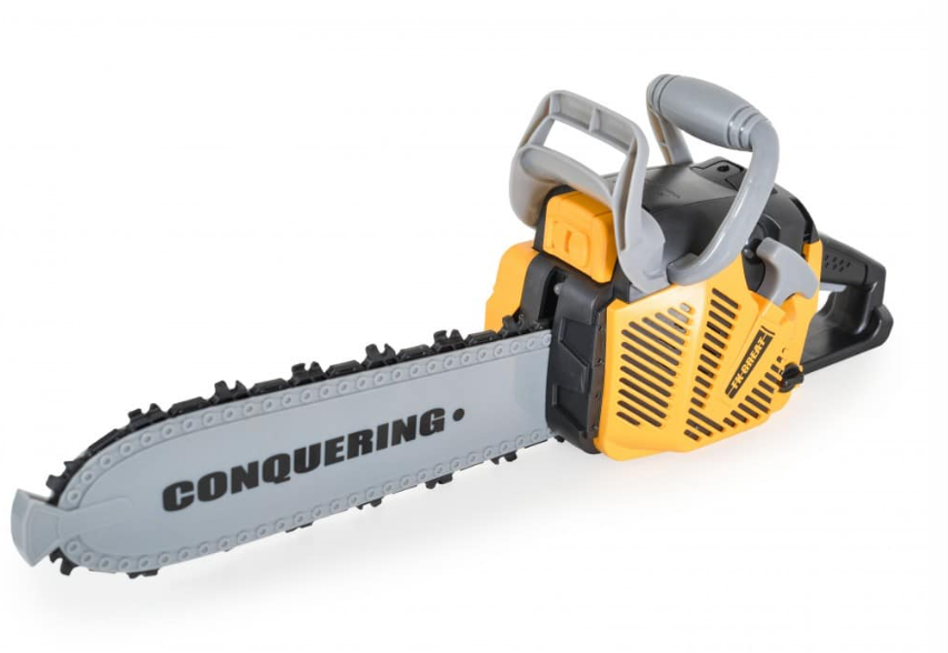 Дитяча бензопила Power Tools автоматичне обертання ланцюга зі звуковими ефектами на батарейках (T001)