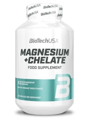 Вітаміни BioTech Magnesium та Chelate 60 капсул