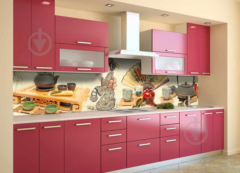 Наклейки кухонный фартук Zatarga "Восточная культура " 650х2500мм разные цвета (Z180342/1)