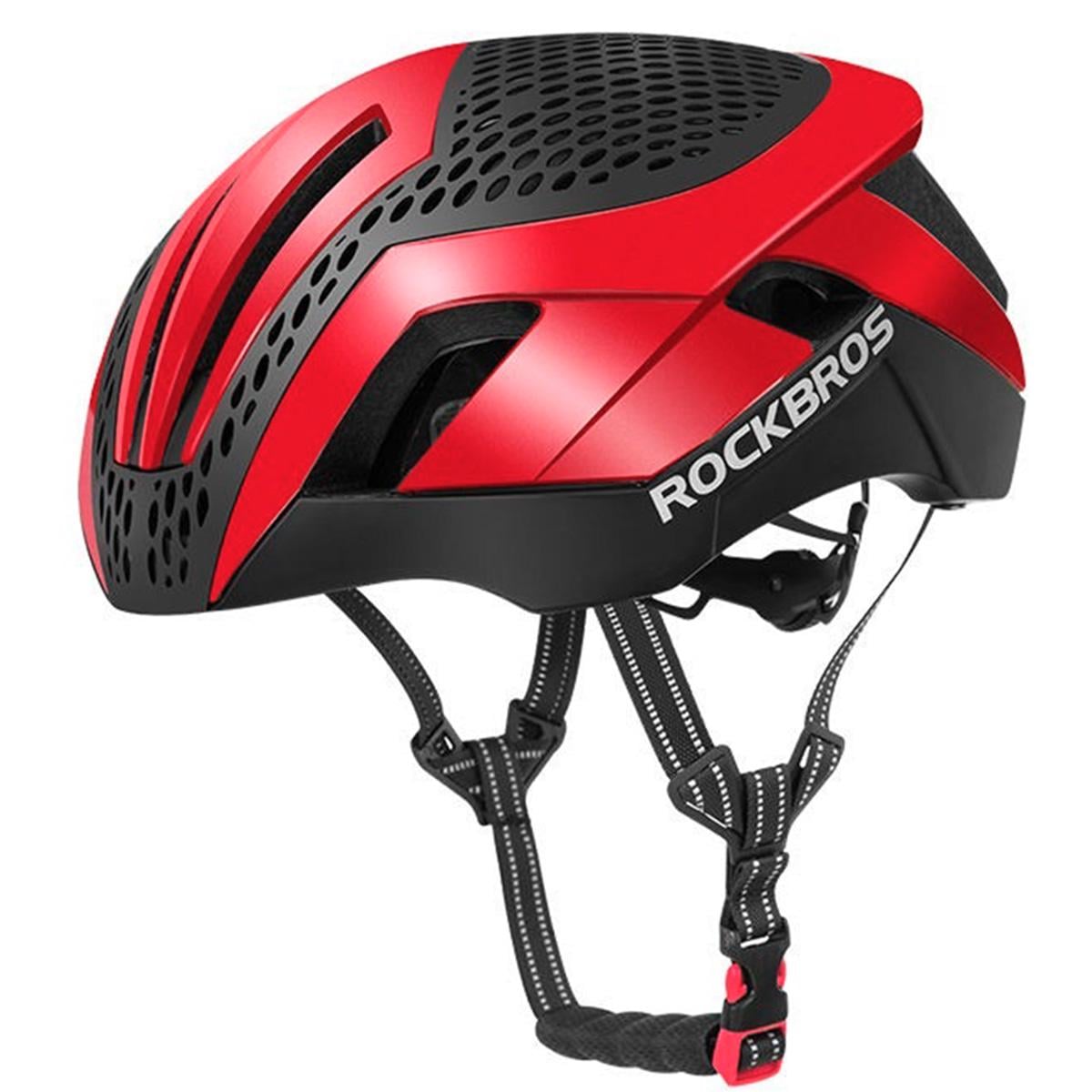 Велосипедный шлем Rockbros TT-30 57-62 см In-Mold Красный (RB-TT-30-2786)