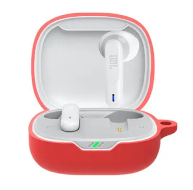 Чехол-накладка CDK Silicone Candy Friendly с карабином для JBL Wave Flex Red (016465)