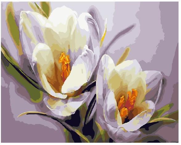 Картина по номерам Brushme Крокусы 40x50 см (GX5828)