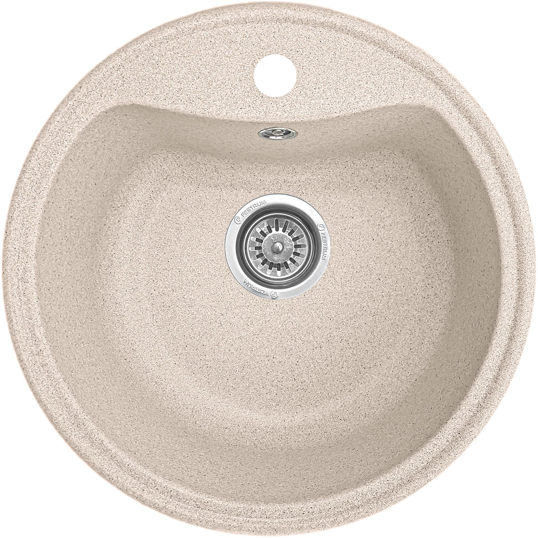 Мойка кухонная Valetti 3N со смесителем 495x495 мм Бежевый (11646161) - фото 2 Мойка кухонная Valetti 3N со смесителем 495x495 мм Бежевый (11646161) - фото 2