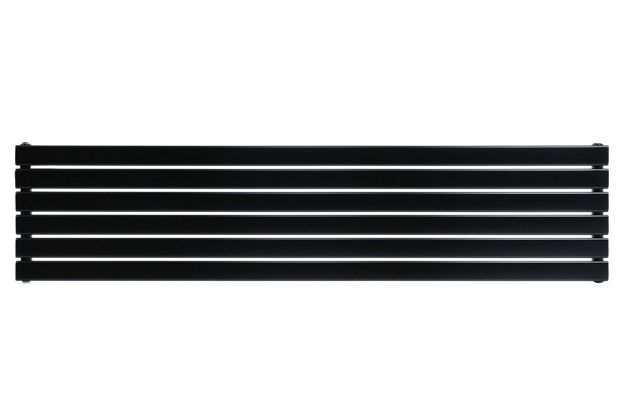 Радіатор дизайнерський ARTTIDESIGN Livorno ІІ G 6/408/1800/50 горизонтальний Чорний матовий (AD-LV II.G.6.40.180.5.B)
