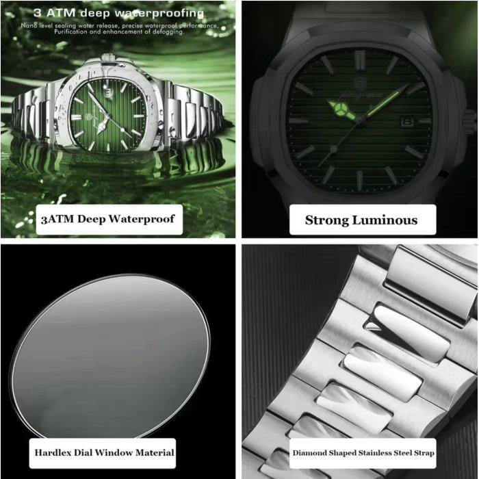 Наручний годинник чоловічий Poedagar Great Limited Silver (1932) - фото 8