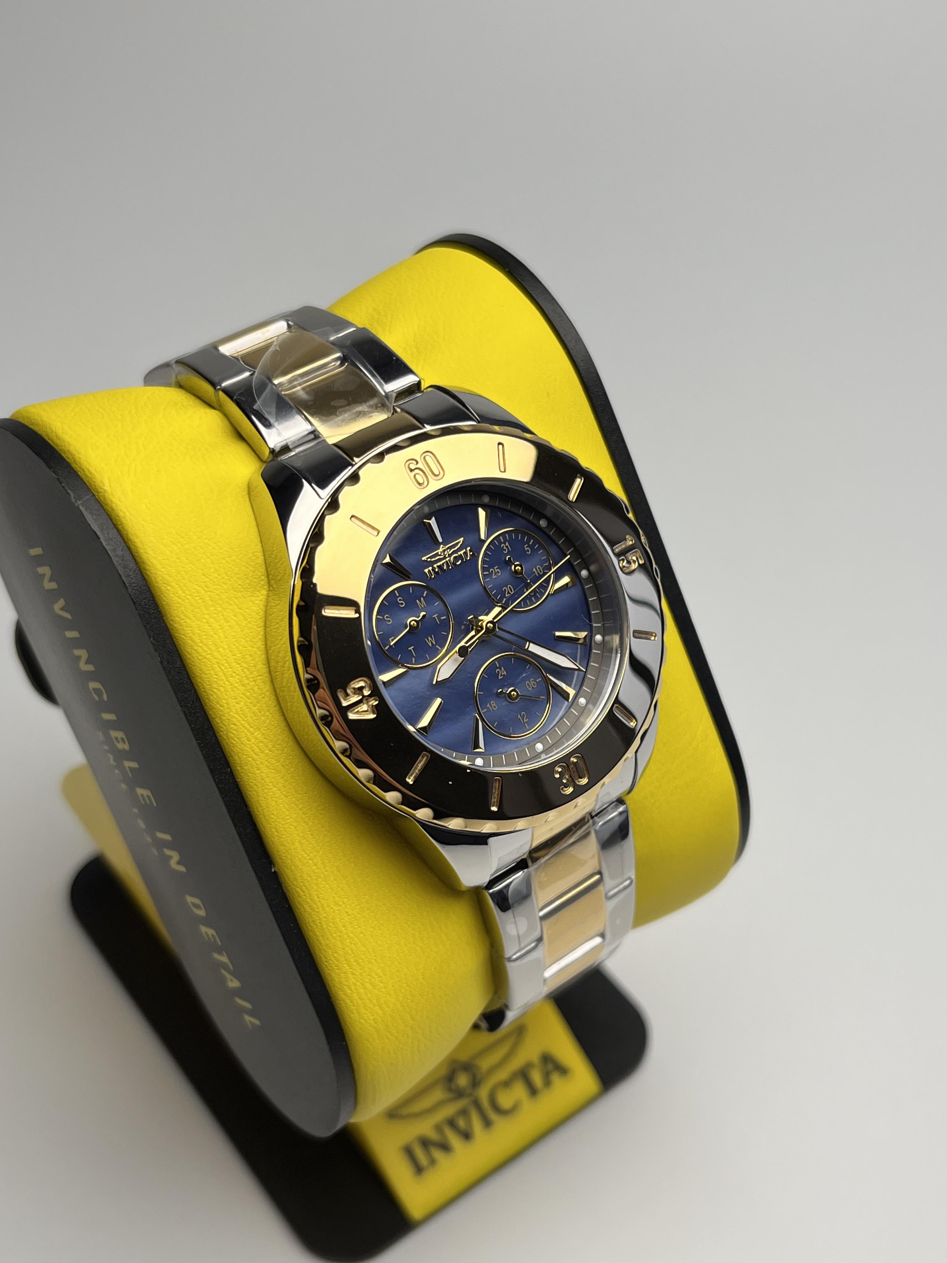 Годинник жіночий Invicta 29112 Angel Золотий - фото 5 Годинник жіночий Invicta 29112 Angel Золотий - фото 5