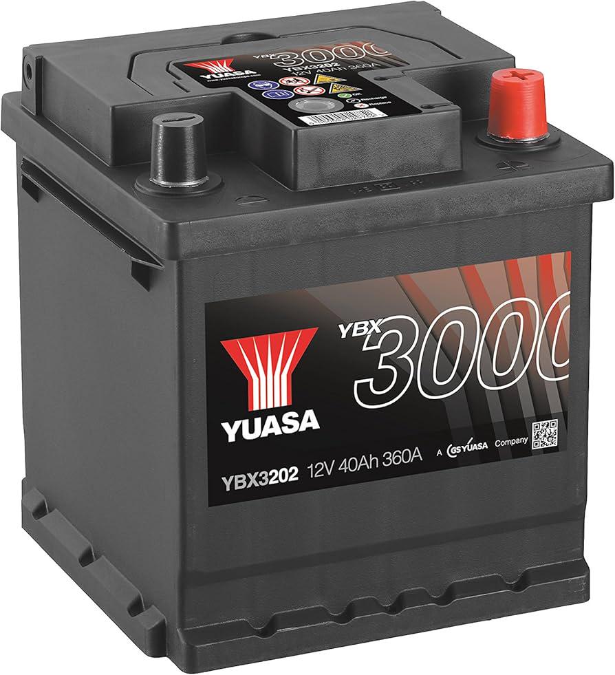 Аккумулятор YuasaBatteryEuropeGmb SMF Battery YBX3202 12V 42Ah