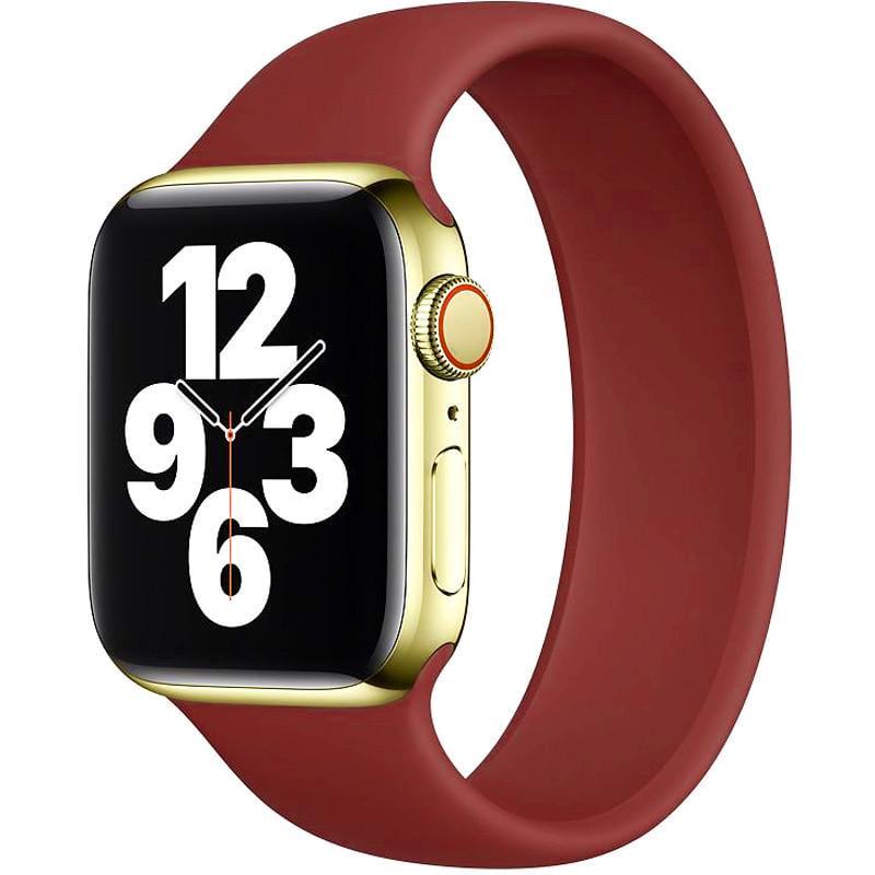 Ремінець Solo Loop для Apple watch 42 мм/44 мм 170 мм (8) Червоний/Dark Red (00000041669_14)