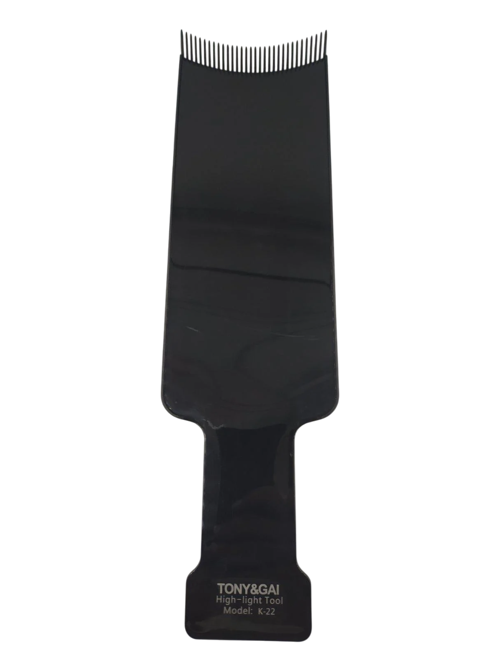 Планшет для окрашивания волос/лопатка для омбре с зубами TONY&GAI Черный (1453071331)