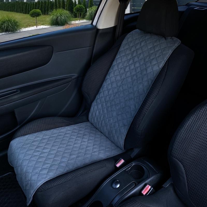 Накидка на сиденье автомобиля эко-замша узкая 1 шт. Серый (785) Накидка на сиденье автомобиля эко-замша узкая 1 шт. Серый (785)