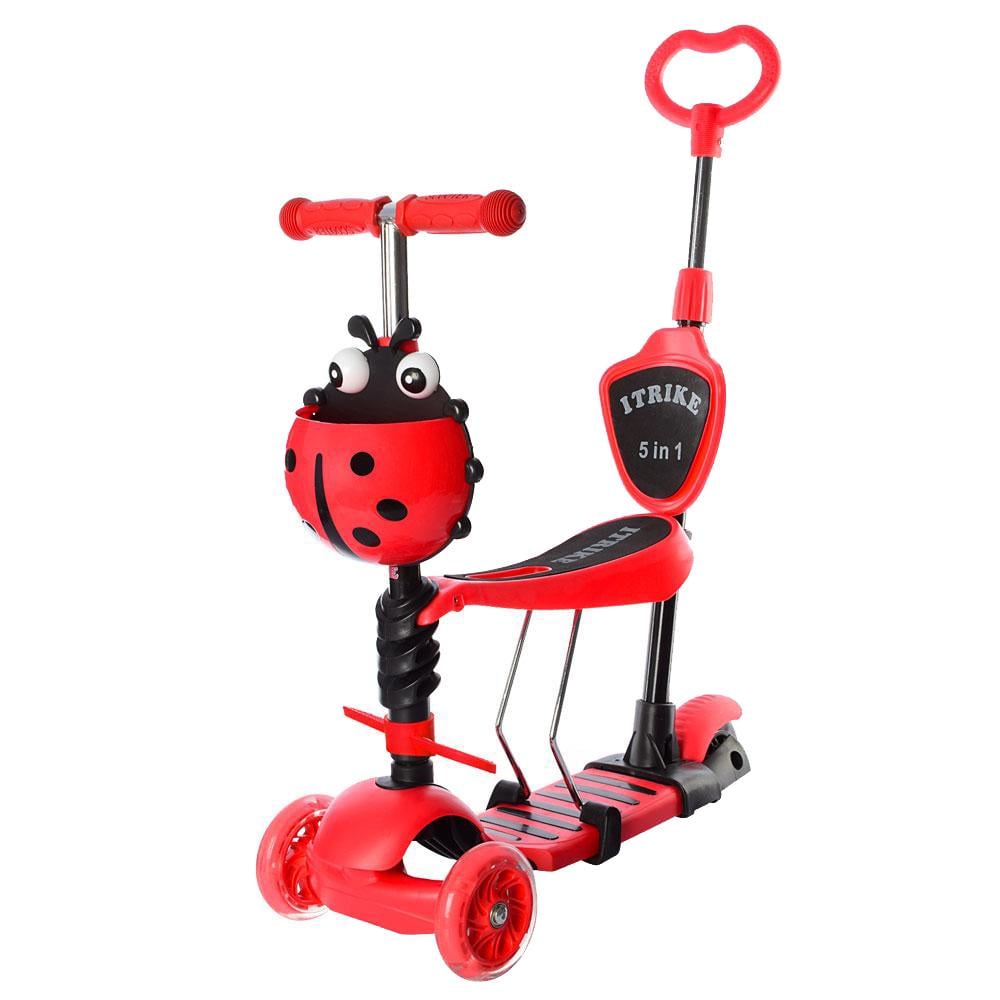 Самокат iTrike JR 3-026-B Red (165603)