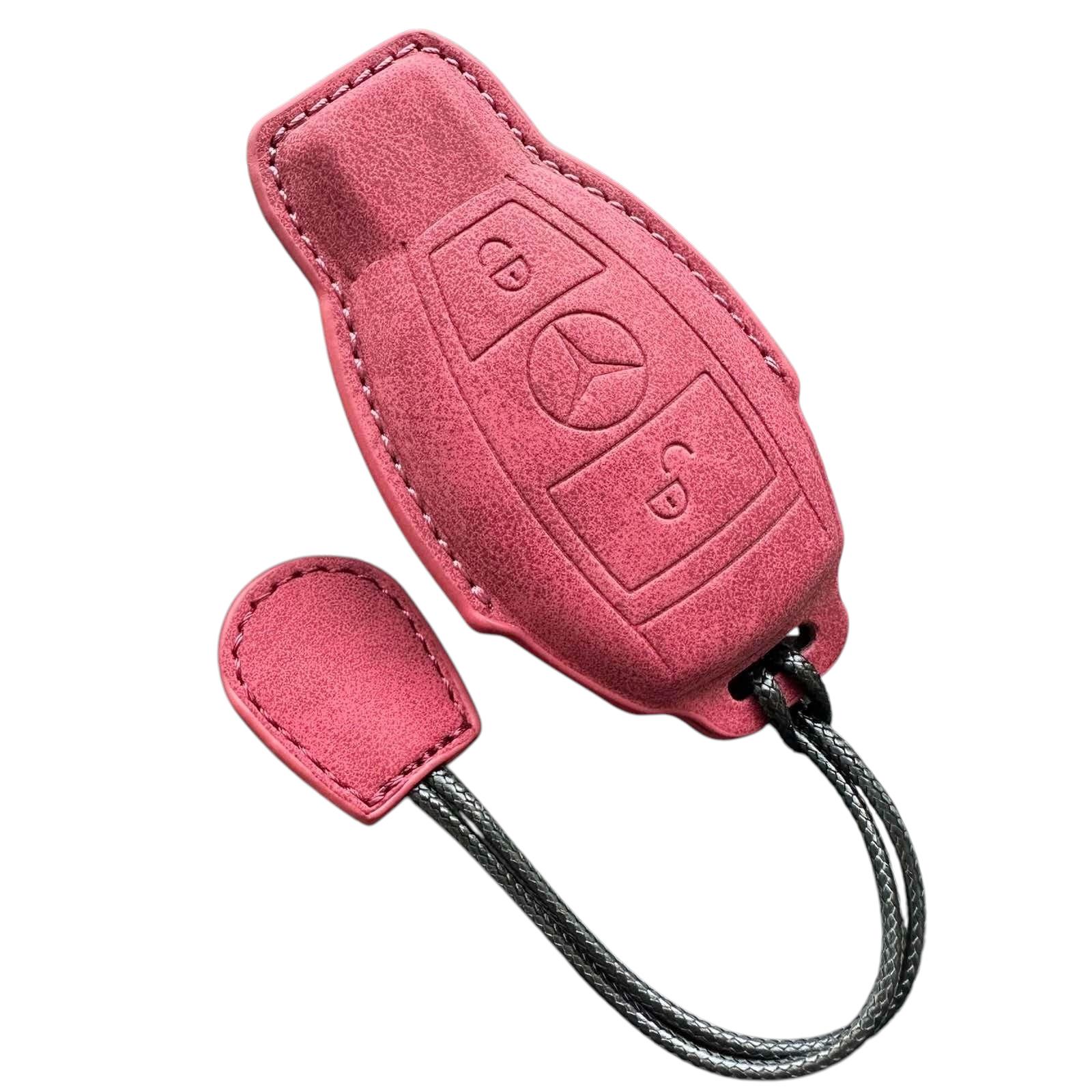 Чехол кожаный для ключа Mercedes (mr3mfrsmart)