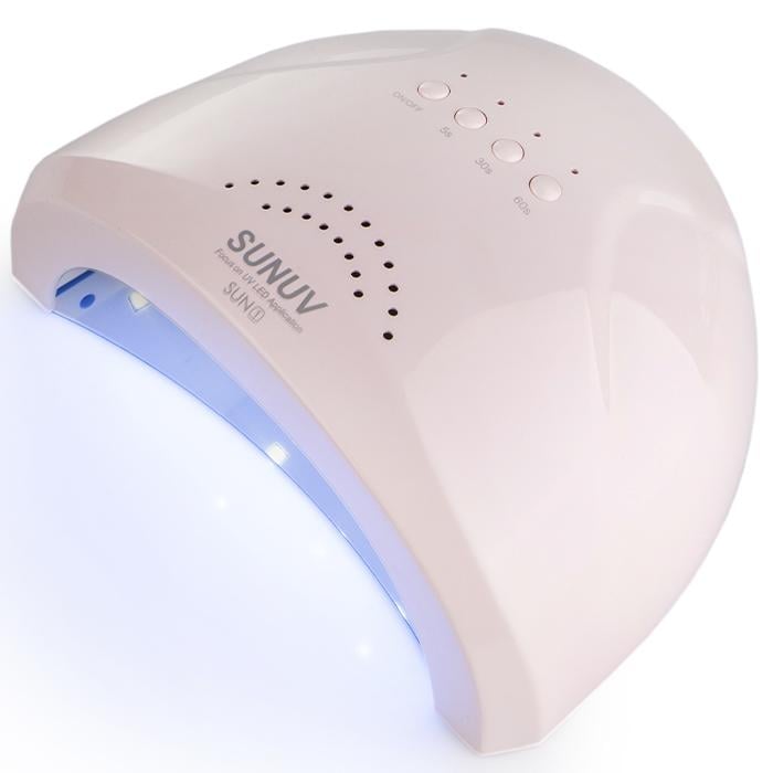 Лампа для манікюру SUNUV SUN1 UV/LED для полімеризації 48W Pink - фото 1