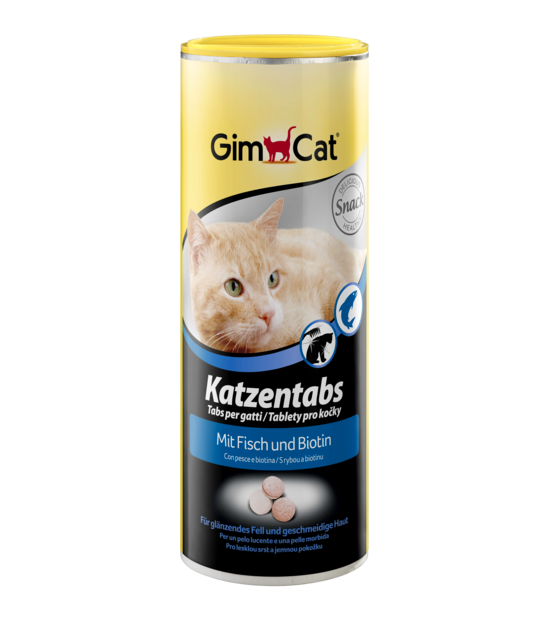 Лакомство для кошек GimCat Katzentabs рыба 710 шт. 425 г (1162214508)