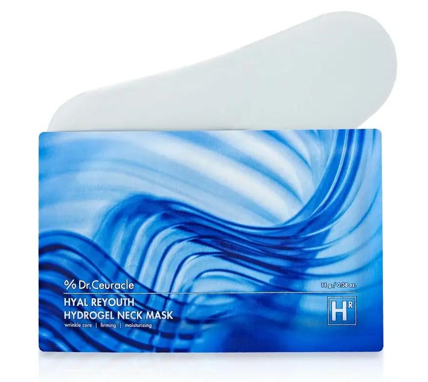 Маска гідрогелева для шиї Dr.Ceuracle Hyal Reyouth Hydrogel Neck Mask 11 г (8806133615508)