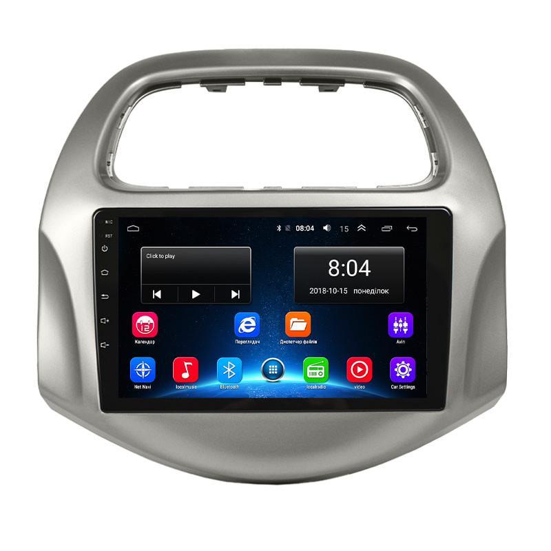 Автомагнитола штатная Lesko для Chevrolet Spark III M300 рестайлинг 2020-2025 9" 2/32Gb Wi-Fi GPS Base MOB