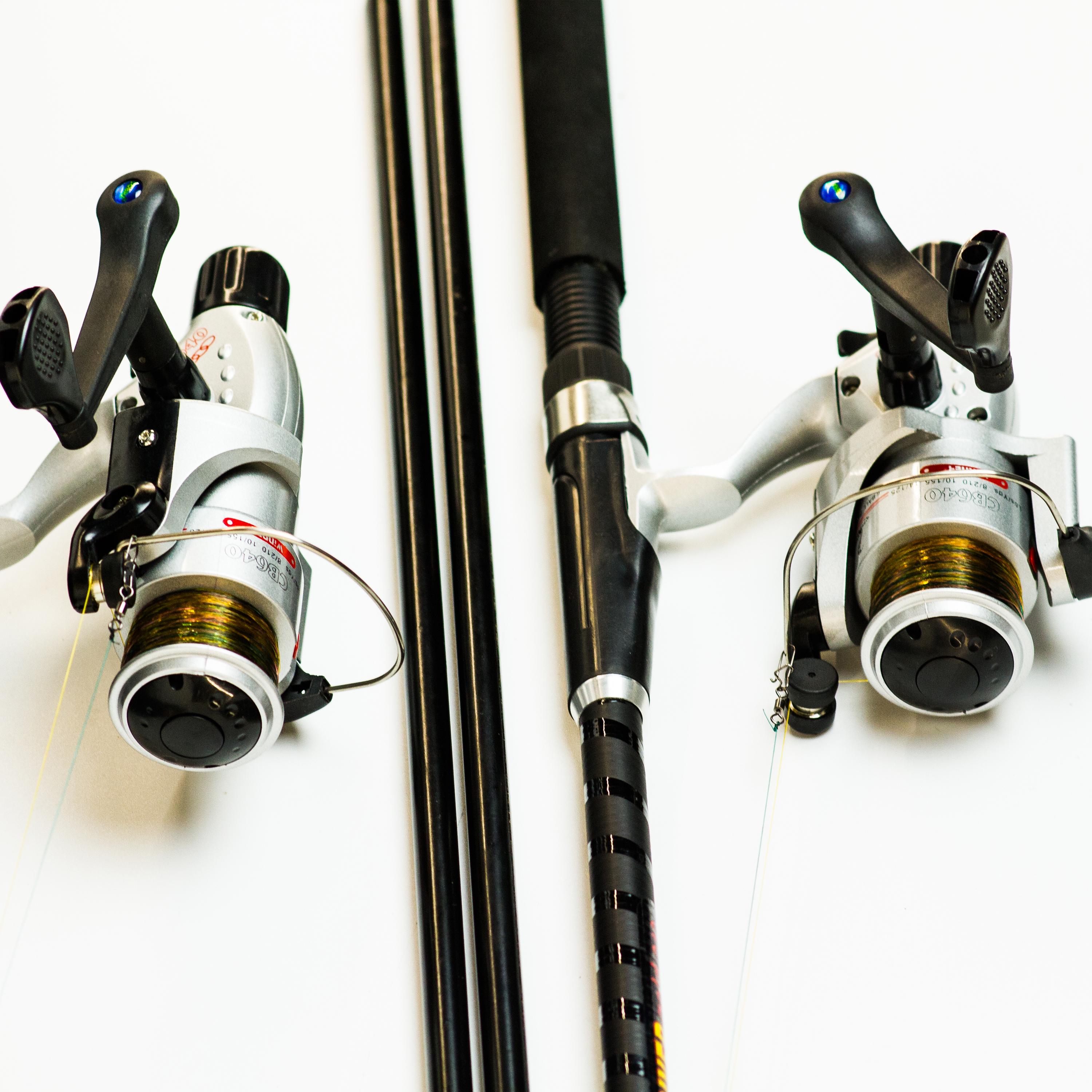 Спиннинги Armor 2,4 м с катушками CB640 в сборе 2 шт. - фото 5