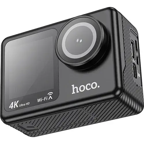 Экшн камера Hoco DV101 Dual Color Screen Sports Camera Black