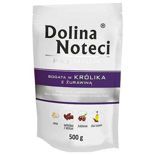 Влажный корм для собак Dolina Noteci Premium с кроликом и клюквой в паучах 10 шт. 5000 г (1695265975)