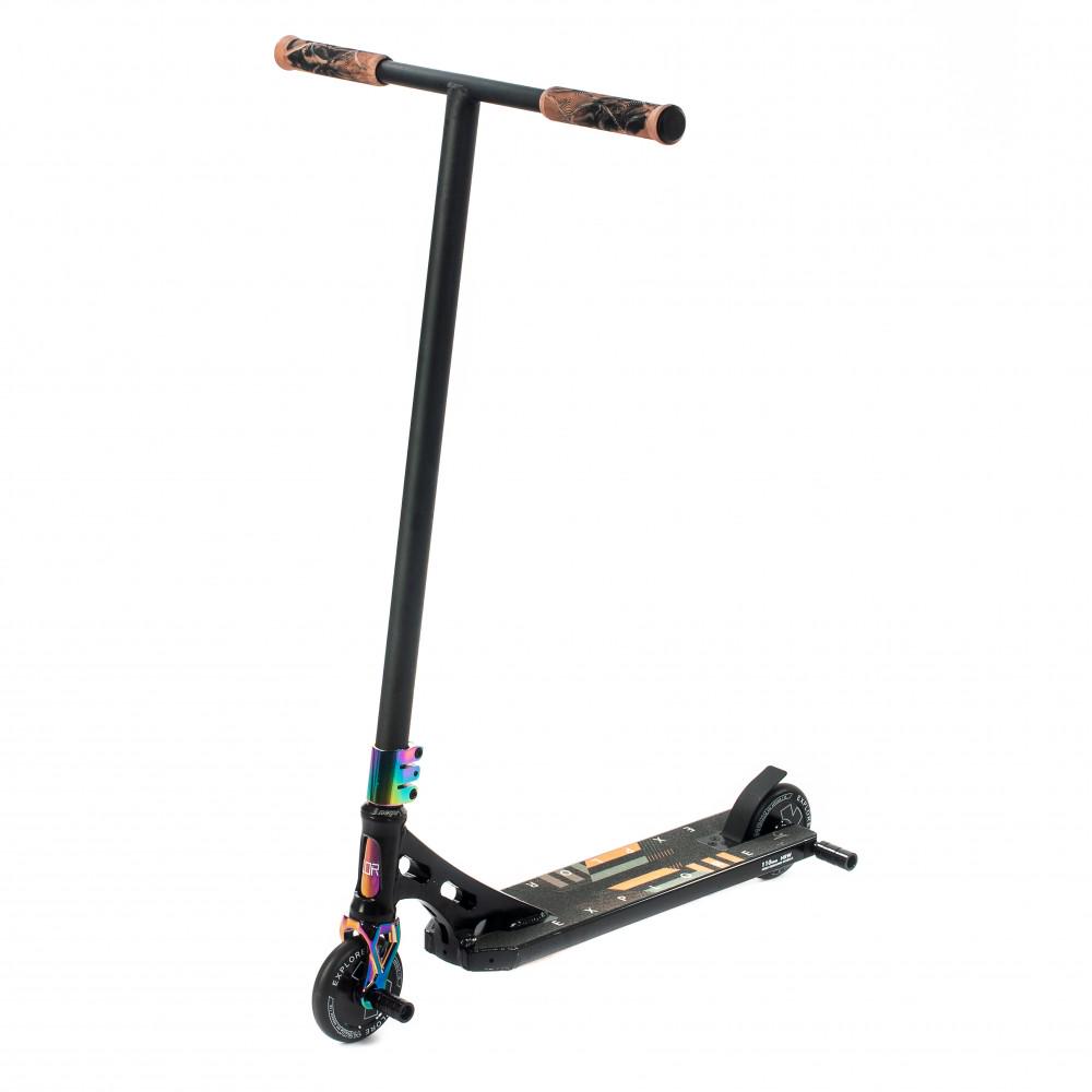 Трюковый самокат Explore Galant Force HIC + пеги Черный Трюковый самокат Explore Galant Force HIC + пеги Черный