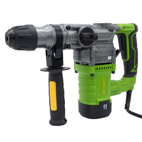 Перфоратор бочковий ProCraft BH1300 удар 45 Дж з набором бурів та кейсом