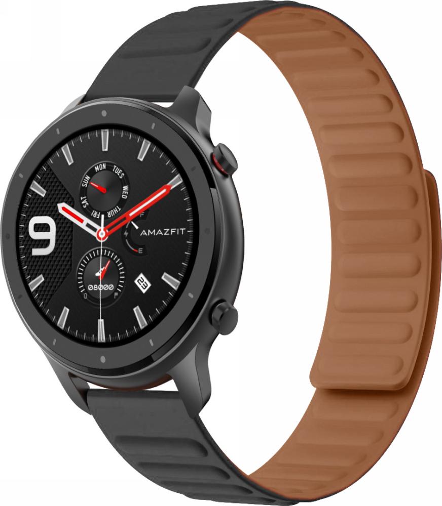 Ремешок Magneter для Amazfit GTR 47 мм Black (26641-2B)