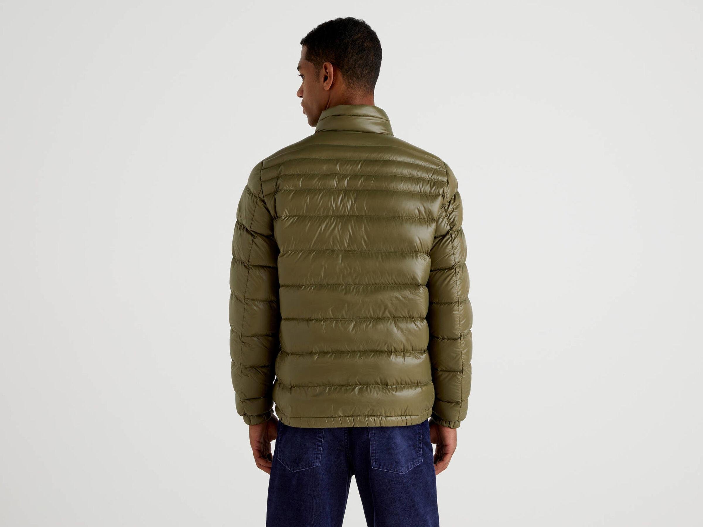 Куртка мужская Benetton 2rq453hb8 S Хаки - фото 2