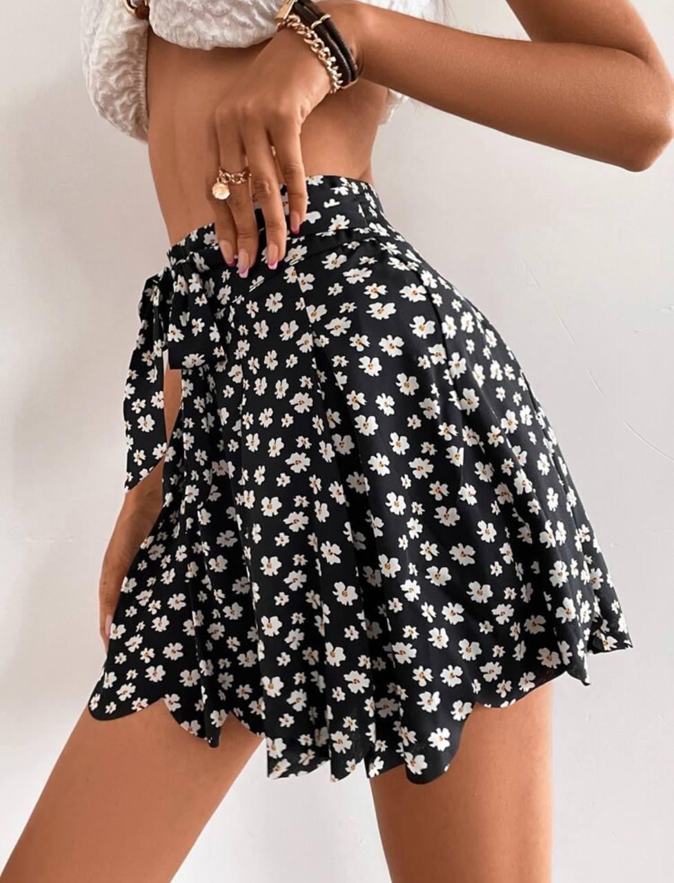 Юбка женская штапель р. 42-46 Черный (Р4939-656/В)