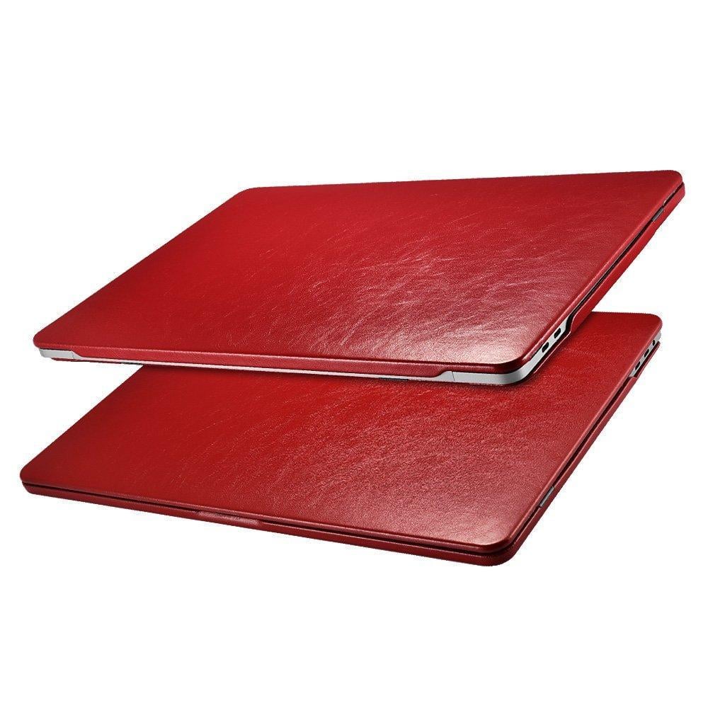 Чехол-накладка ICarer Microfiber Slim Series Case for MacBook Pro 15, Red