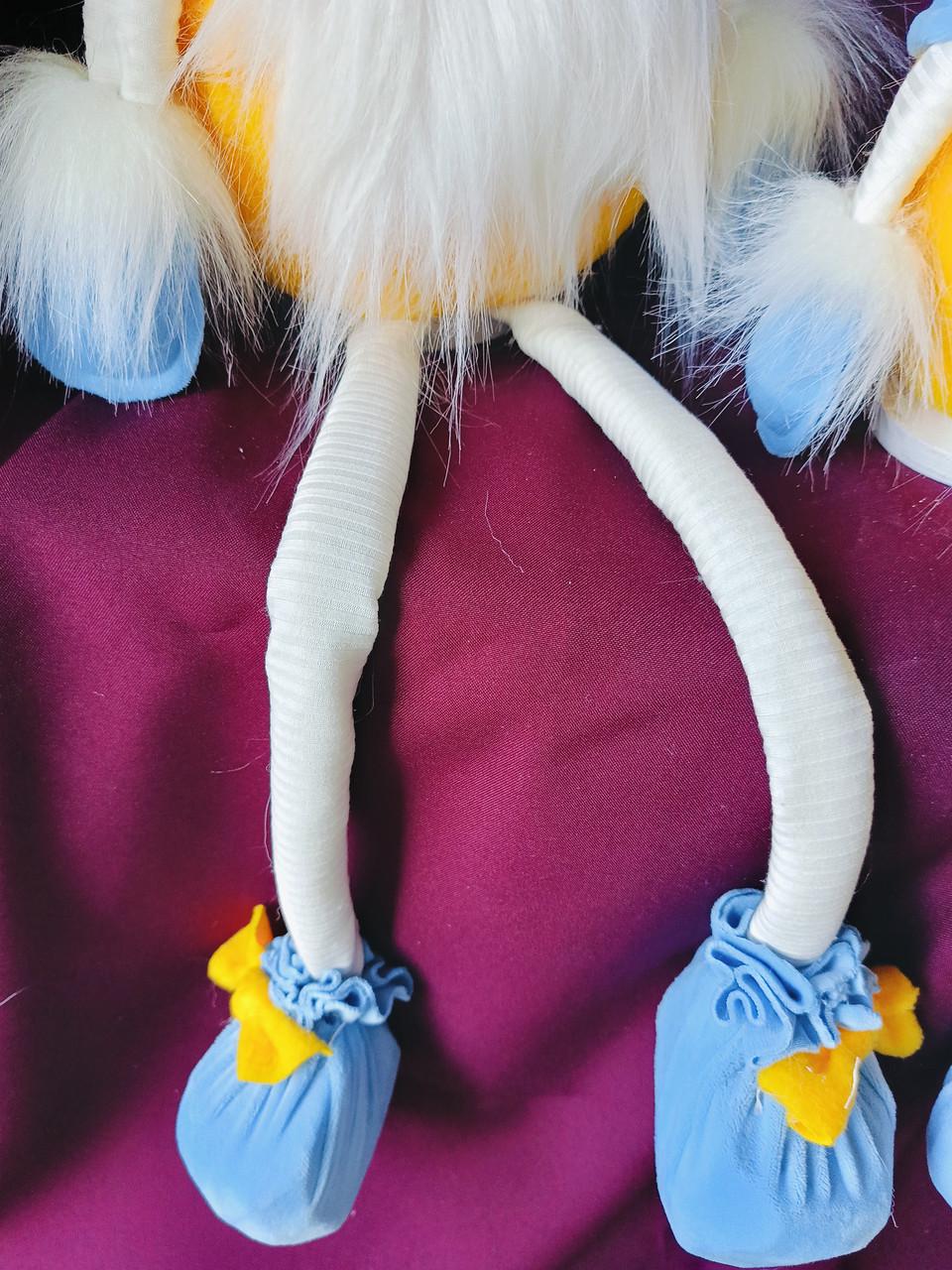 Іграшка патріотична гном сидячий скандинавський 75 см (Гном №28) - фото 2 Іграшка патріотична гном сидячий скандинавський 75 см (Гном №28) - фото 2