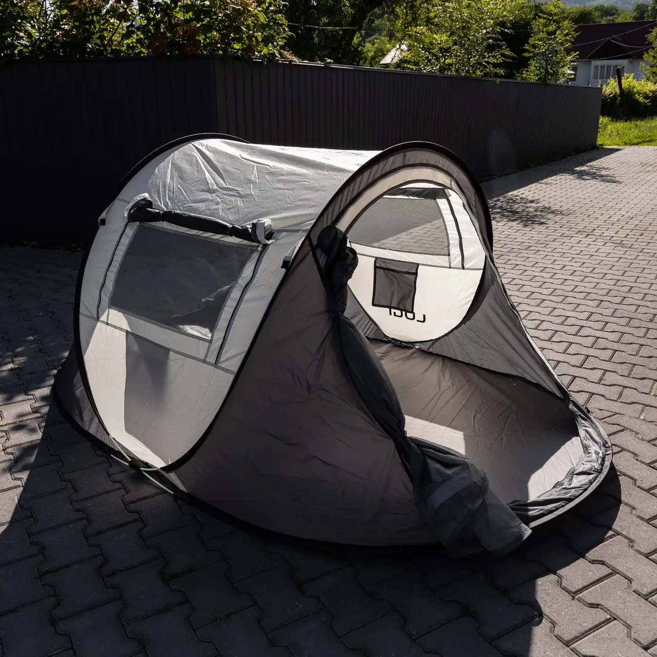 Намет туристичний для кемпінгу 2 місний саморозкладний 2,45х1,45 м - фото 7 Намет туристичний для кемпінгу 2 місний саморозкладний 2,45х1,45 м - фото 7