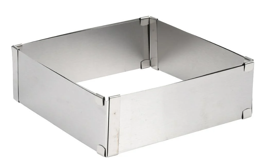 Форма для випікання розсувная Квадрат 15-28х5 см (R89549)