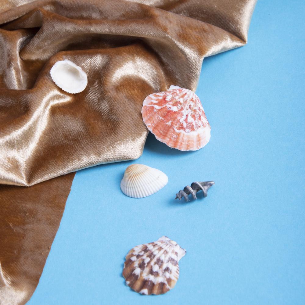 Ткань Бархат Li Золотой (23058)