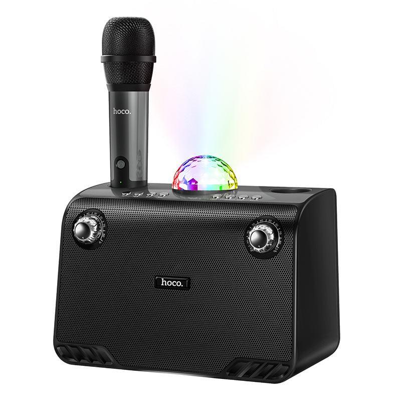 Акустика-караоке Hoco BS41 Microphone 20 W Black