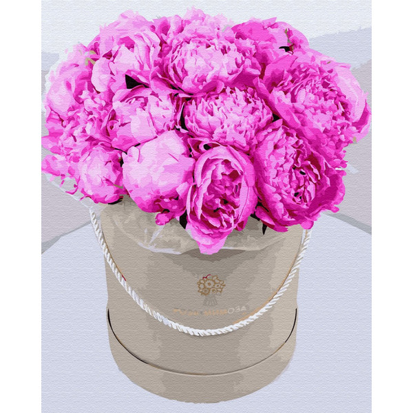 Картина по номерам Brushme Пионы для любимой (GX30726)