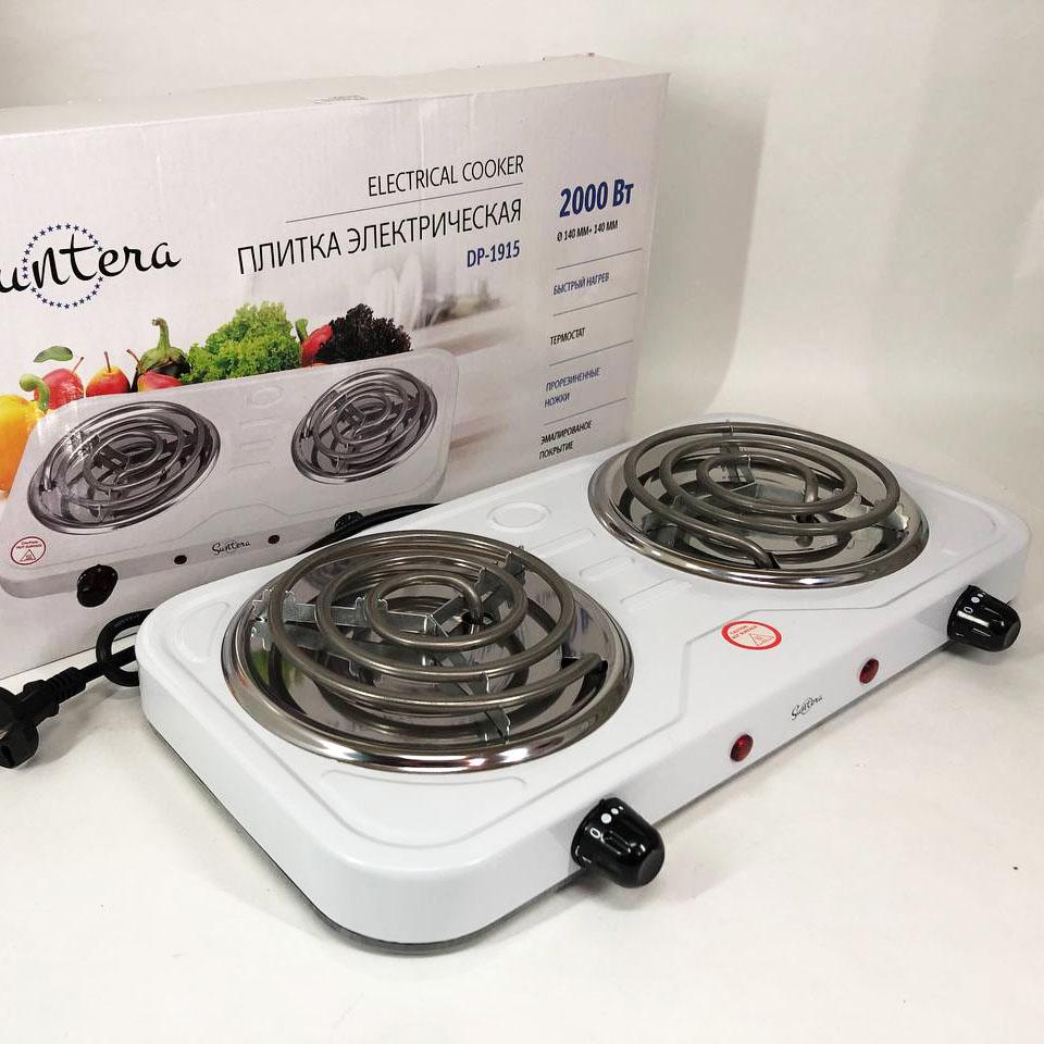 Плита електрична Suntera Білий (DP-1915) - фото 7 Плита електрична Suntera Білий (DP-1915) - фото 7