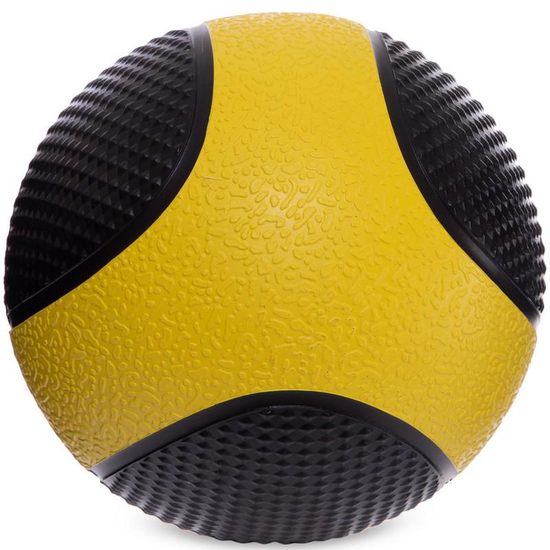 М'яч медичний медбол Zelart Medicine Ball FI-2824-1 1кг Чорний (DR003469) - фото 2