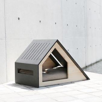 Будка для собаки з дерева Лусіо Венге/Бланже (БДК-00171201) - фото 2 Будка для собаки з дерева Лусіо Венге/Бланже (БДК-00171201) - фото 2