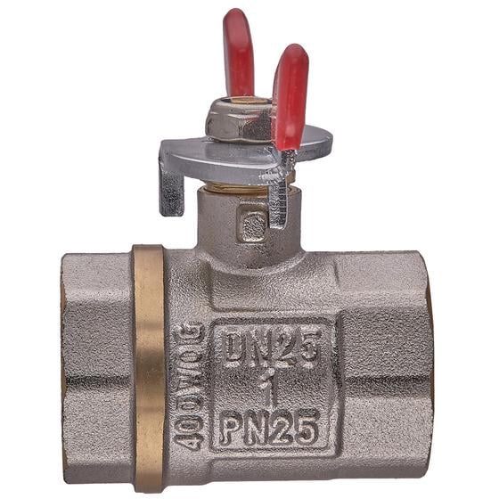 Кран шаровой WaterPro WP602 WP3292 1" ВВ бабочка (269396)