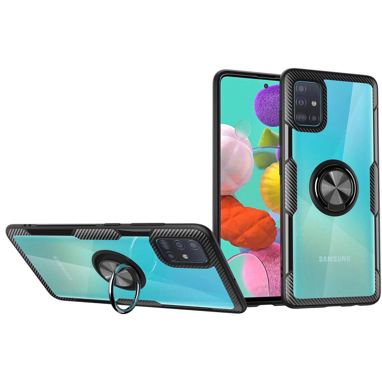 TPU+PC чохол Deen CrystalRing for Magnet (opp) для Samsung Galaxy A51 - фото 2