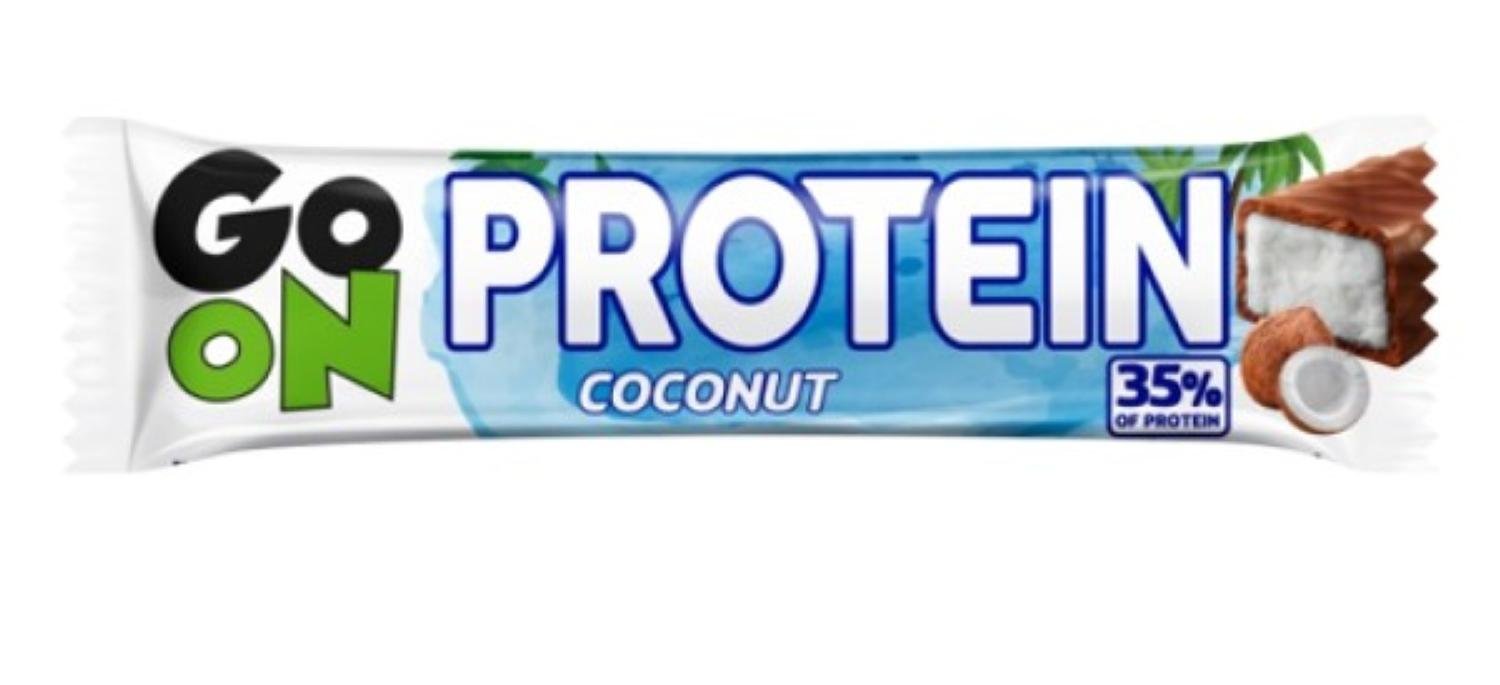 Протеиновый батончик Go On Protein Bar Coconut 50 г Протеиновый батончик Go On Protein Bar Coconut 50 г