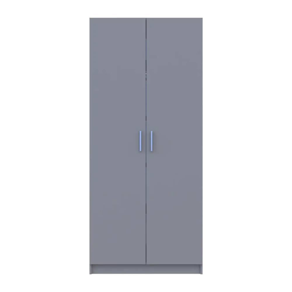 Шкаф для одежды Doros Промо DRS-011625 2 ДСП 90х48х204 см Серый (80737764)