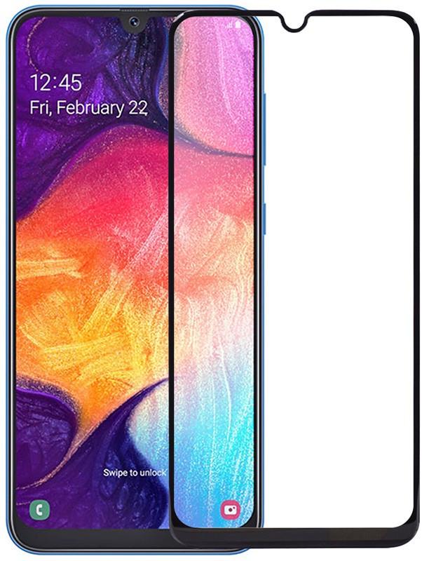 Защитное стекло TOTO 5D Cold Carving Tempered Glass Samsung Galaxy M30/A40s Black