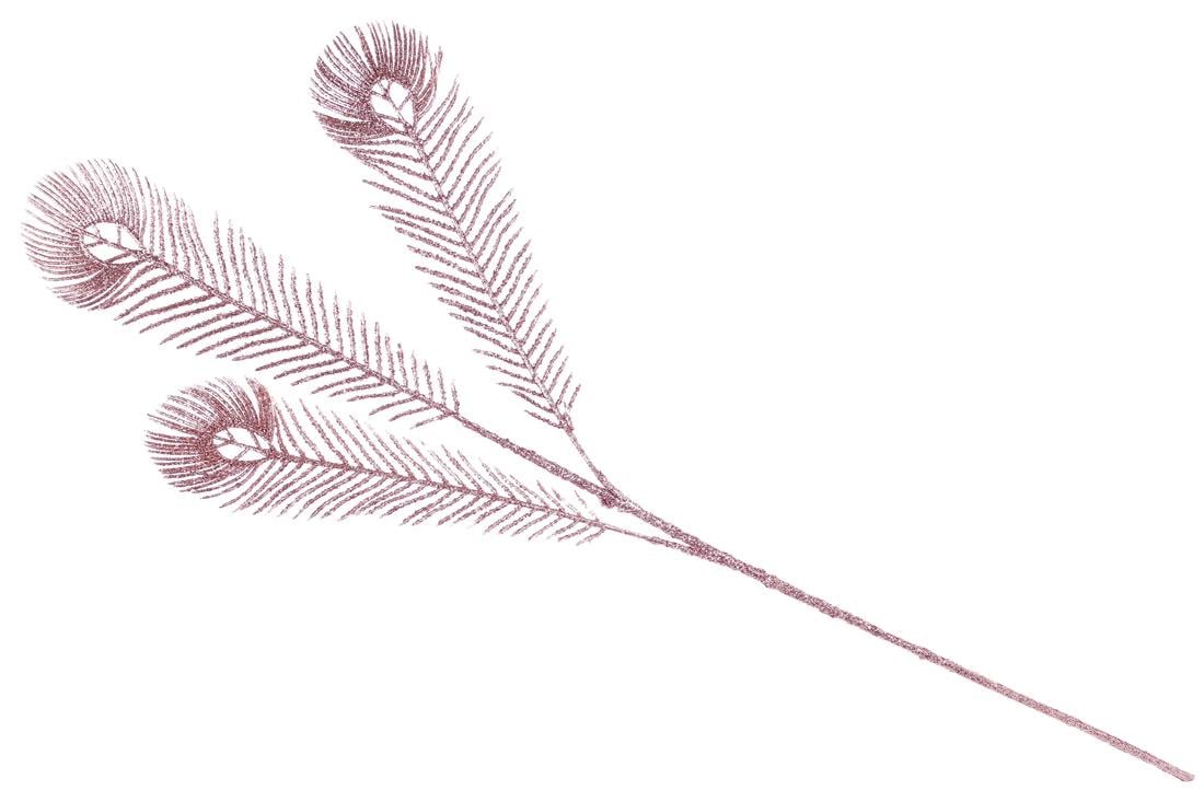 Декоративная ветка BonaDi Павлиний Глаз (128-122)