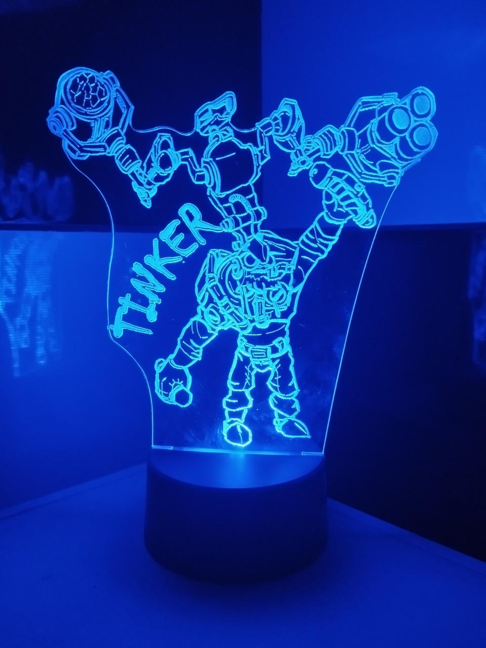 3D-ночник Tinker Dota 2 несколько подсветок/на батарейке (2796690711) 3D-ночник Tinker Dota 2 несколько подсветок/на батарейке (2796690711)