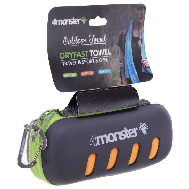 Полотенце спортивное Zelart FRYFAST TOWEL SP-Sport T-EDT Оранжевый (DR002139) - фото 2