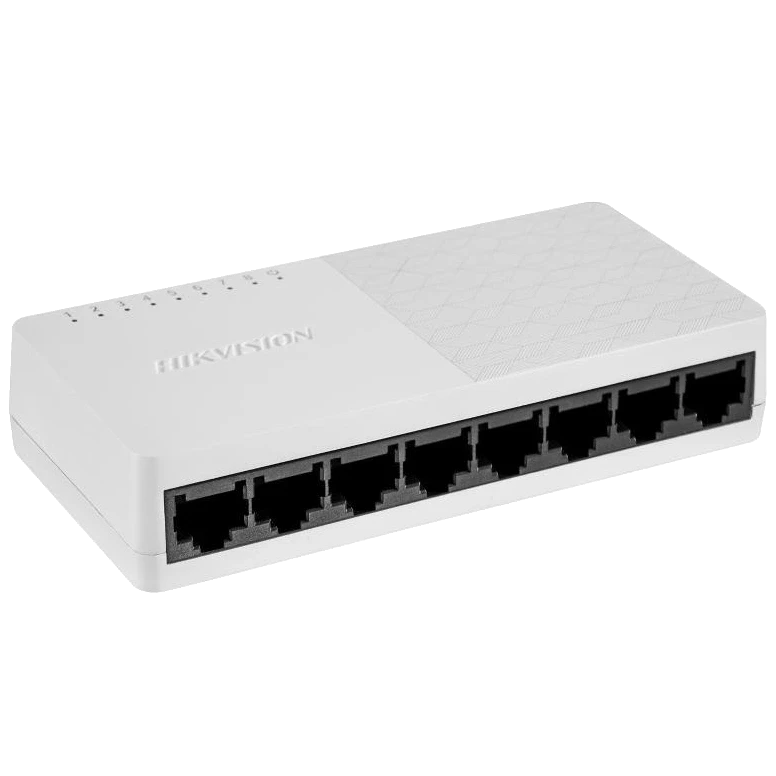 Комутатор 8 портів некерований Hikvision DS-3E0108D-O (2863456222)
