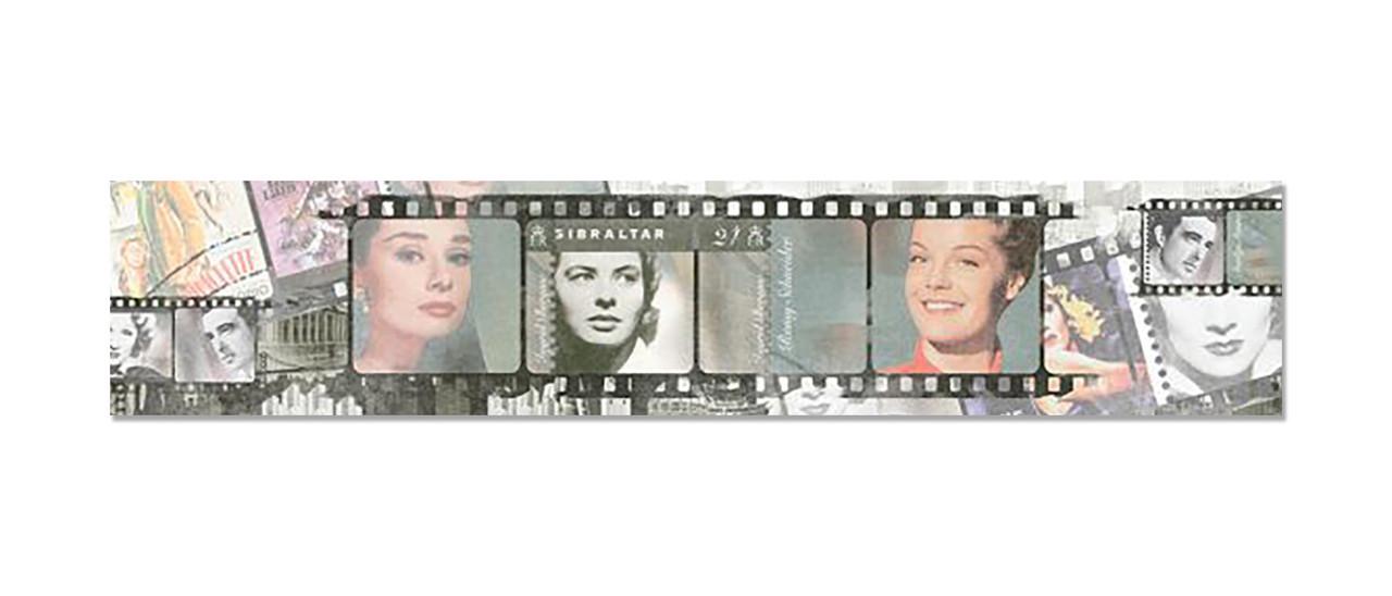 Фартук кухонный Старое кино ретро актрисы девушки из самоклеющейся виниловой пленки 60х300 см Серый Фартук кухонный Старое кино ретро актрисы девушки из самоклеющейся виниловой пленки 60х300 см Серый